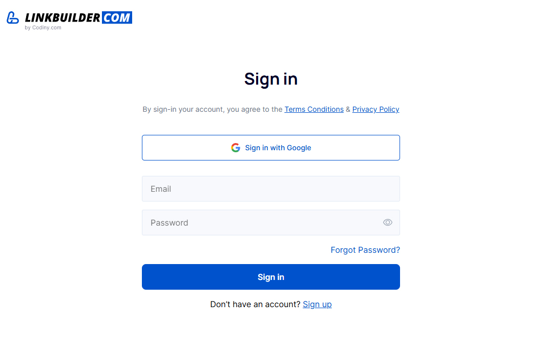 Sign In